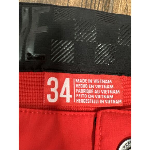 MENS TROY LEE DESIGNS RED SKYLINE ACTIVE SHORTS MOTO BMX RIDING BIKING 34‎ - Picture 13 of 16